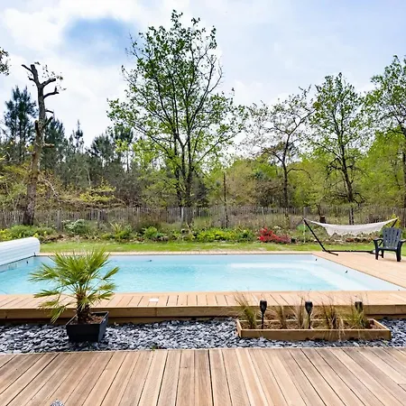 ☆magnifique Avec Piscine Spa☆ Sans Vis A Vis מיוס